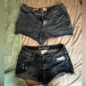 Woman’s frayed Jean Shorts ($7 each!)